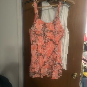 Lane Bryant Summer Ruffle Top Size 22/24